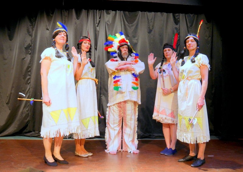 Tiger Lily, Big Chief & tribe