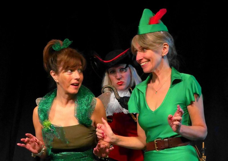 Tinkerbell, Hook & Peter Pan