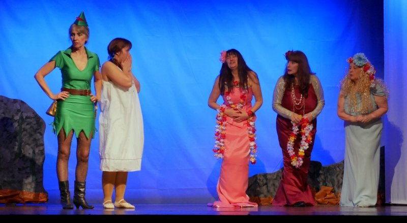 Peter Pan, Wendy & the mermaids