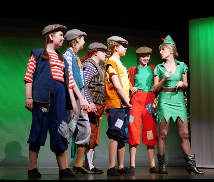 The Lost Boys with Peter Pan