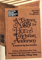 A Grimm Night for Hans Christian Andersen A Grimm Night for Hans Christian Andersen