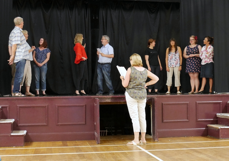 Rehearsing a sketch